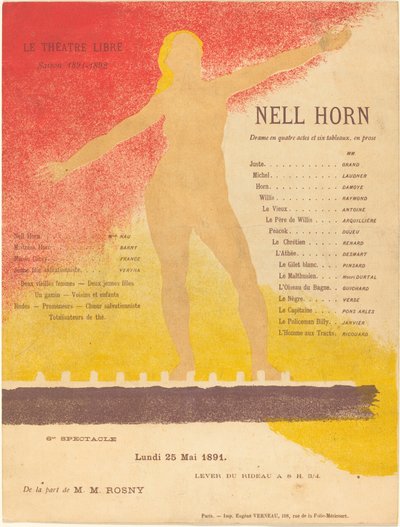 Nell Horn by Alexandre Charpentier