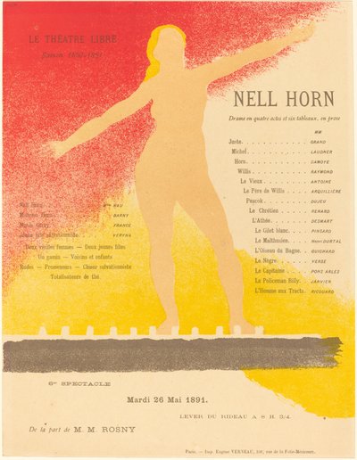 Nell Horn by Alexandre Charpentier
