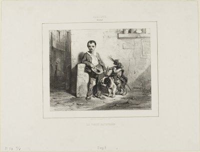 The Little Savoyard by Alexandre Gabriel Decamps