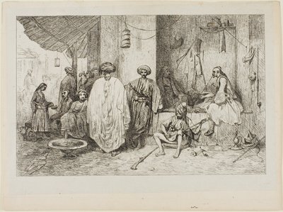 Turkish Guard House by Alexandre Gabriel Decamps