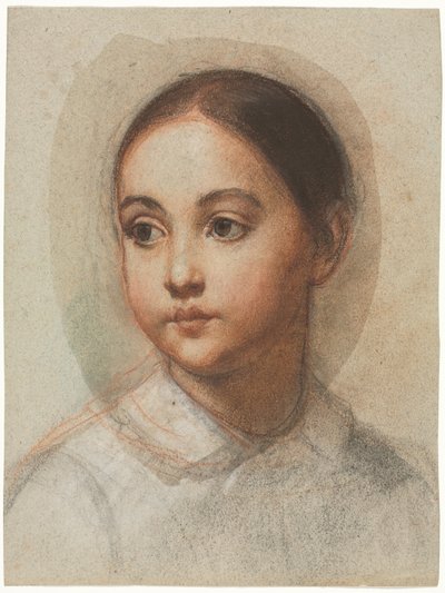 Head of a Young Girl by Alexandre Hesse