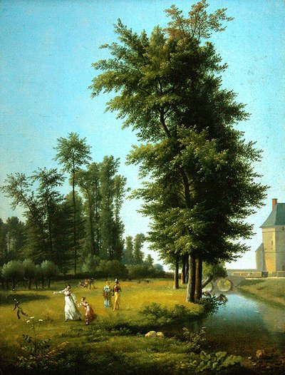View of a Meadow by Alexandre Hyacinthe Dunouy