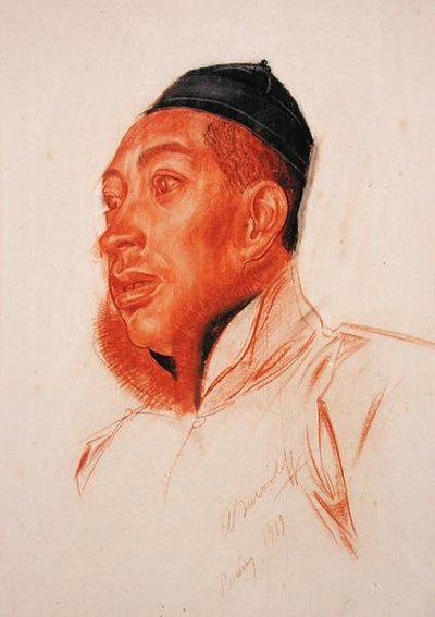 Portrait of a Chinese Man by Alexandre Iacovleff