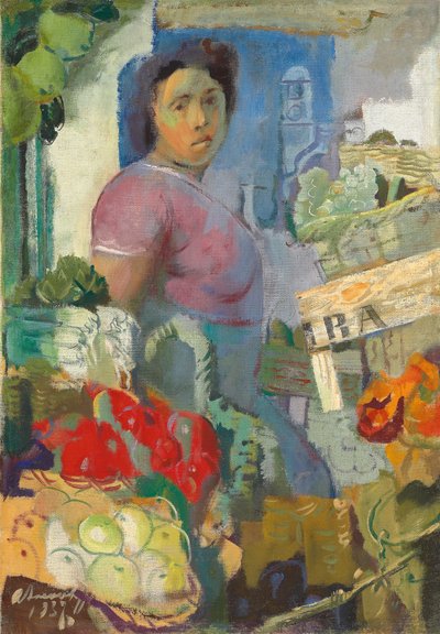 The Fruit Seller by Alexandre Iacovleff