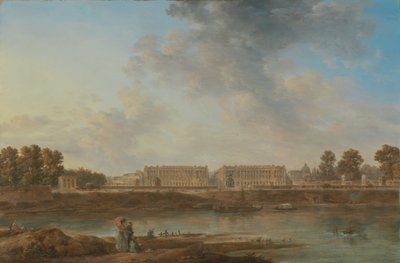 A View of Place Louis XV by Alexandre Jean Noel