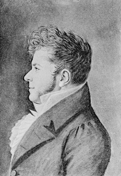 Young Stendhal, c.1815 by Alexandre Marie Longuet