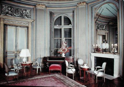 View of the Salon by Alexandre Theodore Brongniart
