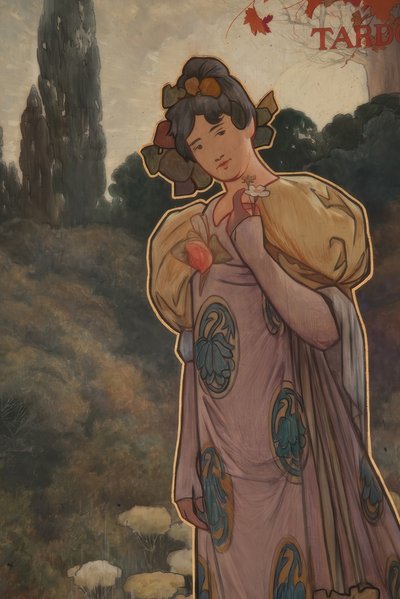Allegory of Autumn by Alexandre de Riquer