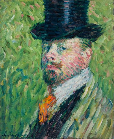 Self-Portrait with Top Hat, 1904 by Alexei Javlensky von