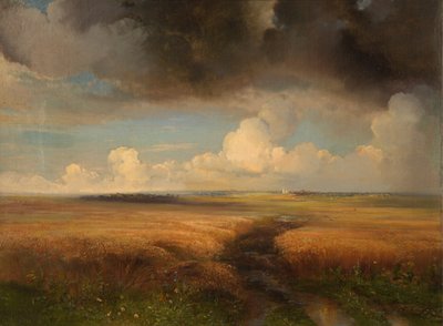 Rye Field, 1881 by Alexei Kondratyevich Savrasov