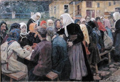 Meal, 1917 by Alexei Mikhailovich Korin