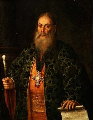 Portrait of Fyodor Dubyansky by Alexei Petrovich Antropov