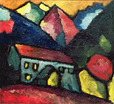 A House in the Mountains by Alexej von Jawlensky