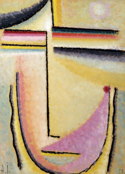 Abstract Head by Alexej von Jawlensky