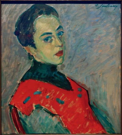 Portrait of Resi by Alexej von Jawlensky