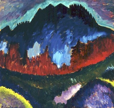 Landscape near Oberstdorf by Alexej von Jawlensky