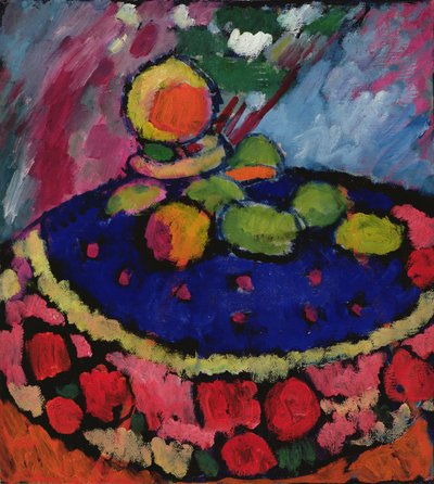 With Round Table, 1910 by Alexej von Jawlensky