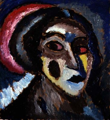 Portrait Klamm by Alexej von Jawlensky