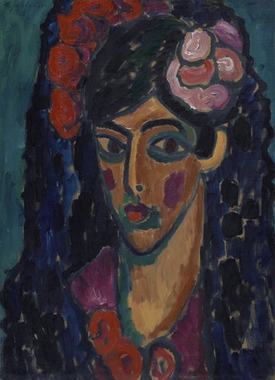 Spanish Woman by Alexej von Jawlensky