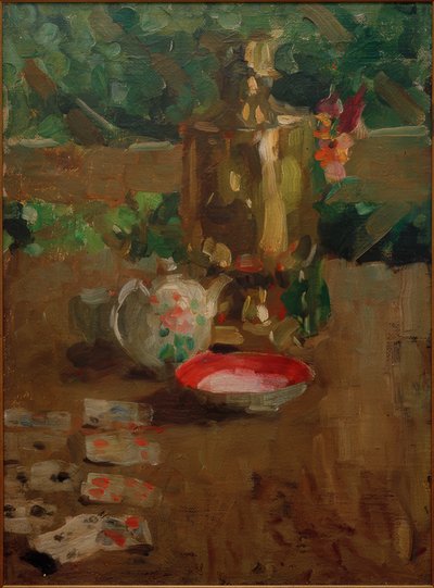 Still Life with Samovar by Alexej von Jawlensky