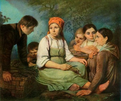 Cleaning the Sugar-beet, c. 1820, 1965 by Alexey Venetsianov