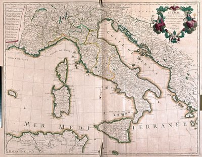 Italy by Alexis Hubert Jaillot