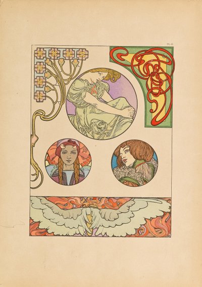 Documents Décoratifs by Alfons Marie Mucha
