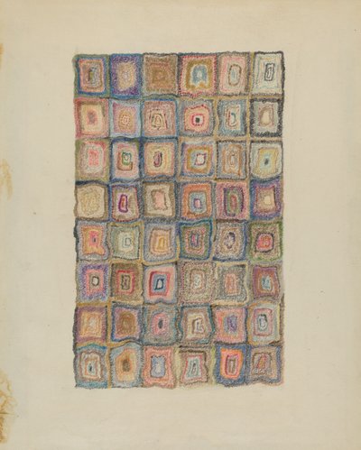 Hooked Rug by Alfonso Umana