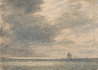 Evening at Sea by Alfred Abram Constable