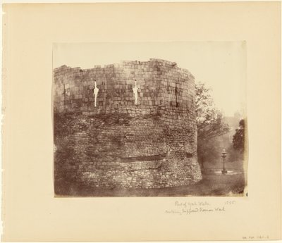 Part of York Walls by Alfred Capel Cure