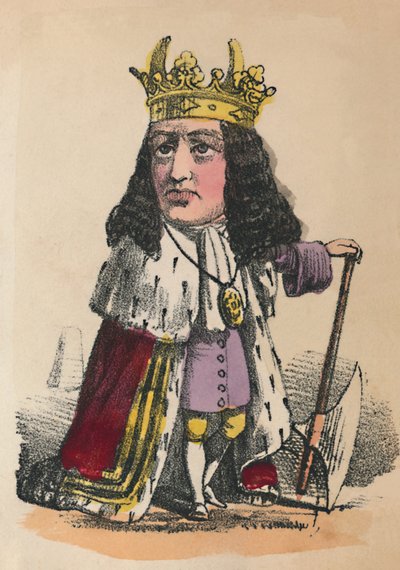 James II, 1856 by Alfred Crowquill