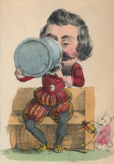 James I, 1856 by Alfred Crowquill