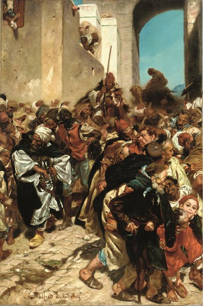 Les prisonniers Marocains by Alfred Dehodencq