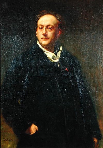 Theodore de Banville (1823-91) 1868 by Alfred Dehodencq