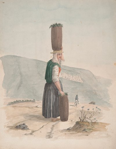 Charcoal Seller, Tenerife by Alfred Diston
