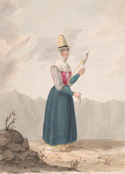 Girl from Hierro by Alfred Diston