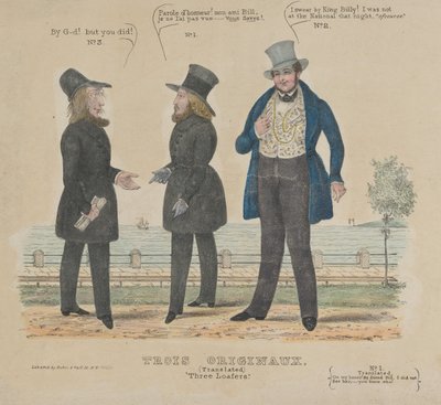 Three Loafers by Alfred E. Baker