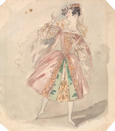 A Dancer by Alfred Edward Chalon
