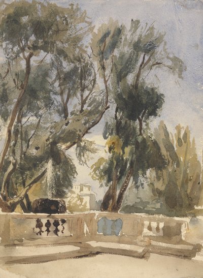The Terrace by Alfred Elmore