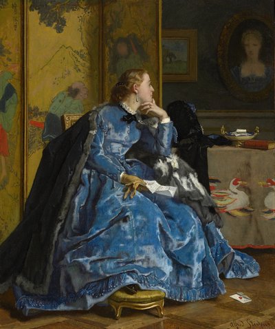 A Duchess by Alfred Emile Stevens