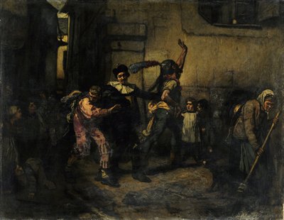 Ash Wednesday by Alfred Emile Stevens