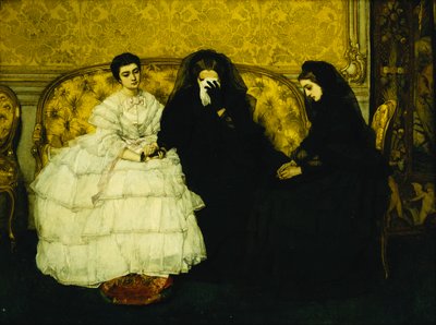 The Consolation by Alfred Emile Stevens