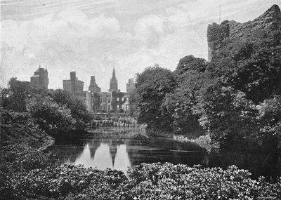 Cardiff Castle: East Front and Keep by Alfred Freke