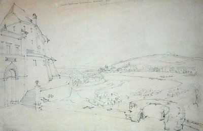 Crakow, 1827 by Alfred Gomersal Vickers