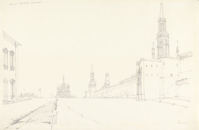 Moscow, 1827 by Alfred Gomersal Vickers