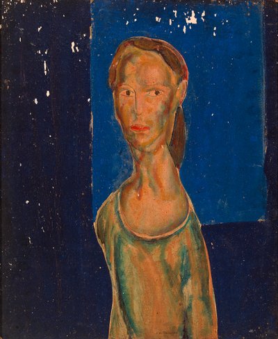 Portrait of a Woman by Alfred H. Maurer