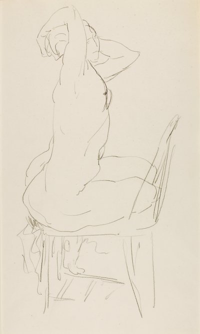 Seated Nude by Alfred H. Maurer