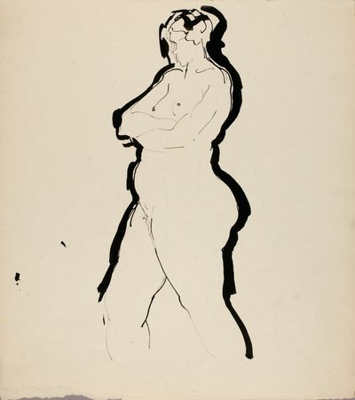 Standing Nude by Alfred H. Maurer