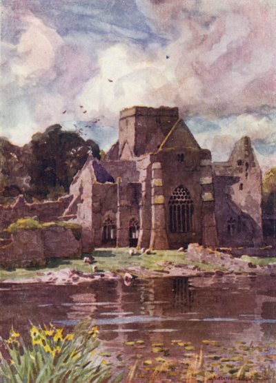 Holy Cross Abbey, Thurles, County Tipperary by Alfred Heaton Cooper