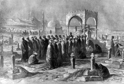 Muslims, Egypt by Alfred Henri Darjou